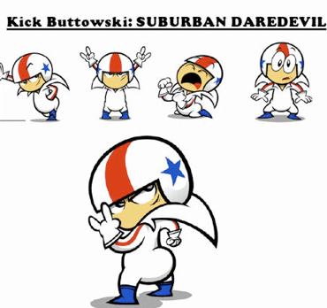 Kick buttowski