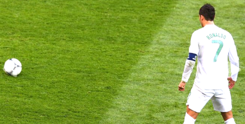 Ronaldo stance, Euro 2012, Portugal