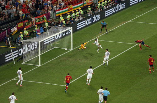 Xabi Alonso Spain Euro 2012
