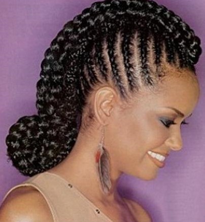Tumblr Names Ideas on The Same Shape As The Mohawk Braided Cornrow Hairstyles Black Women
