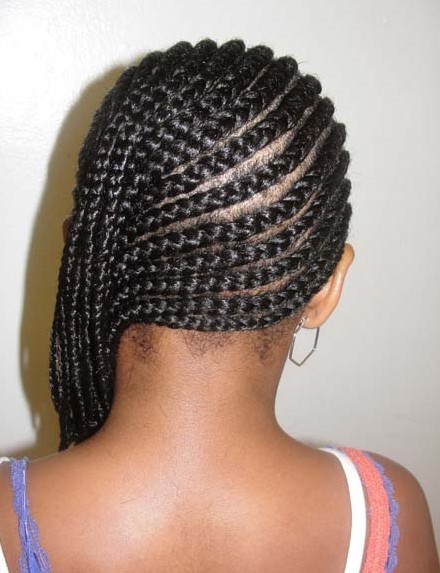 African Cornrow Hairstyles for Black Women