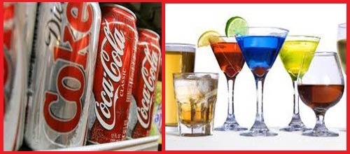 alcoholic drinks with diet coke