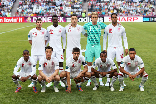 England squad Euro 2012