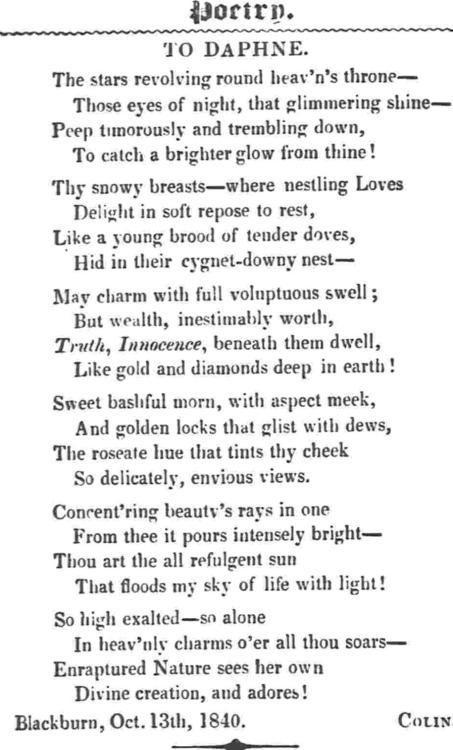 ballad poem examples