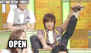 lee joon open for business gif