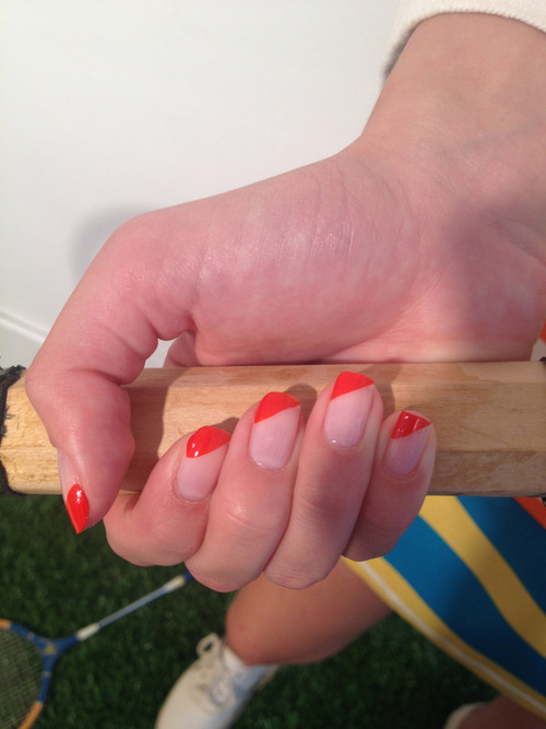Geometric Nails at Lauren Moffatt. image. This afternoon's Lauren Moffatt