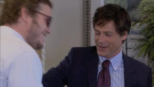 edwardspoonhands:  drowningz:  grapes-of-plath:  epitomeofnerd:  theendofaspark:  this is never going to not be funnyÂ   Rob Lowe says â€œthat is fucking hilariousâ€ with the straightest face ever  Bless you, Chris Pratt  This is the hardest Iâ€™ve laugh