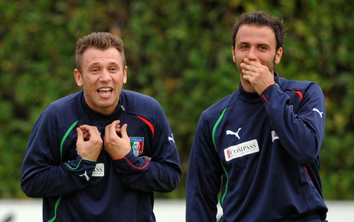 Trading places - Cassano and Pazzini