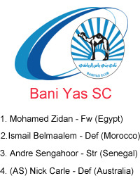Baniyas - 12/13 Foreign Squad Members