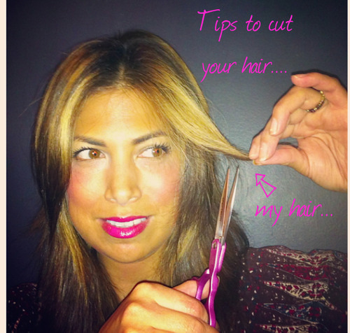 The Right Cut, How to trim your bangs... - motherburg