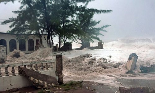 Jamaica storm surge