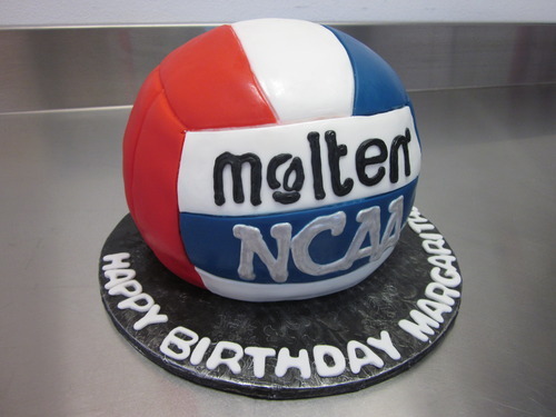 ele makes cakes :], Margarita39;s Volleyball Cake!