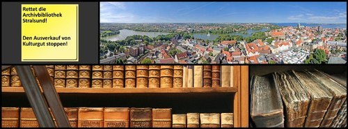 Rettet die Stralsunder Archivbibliothek