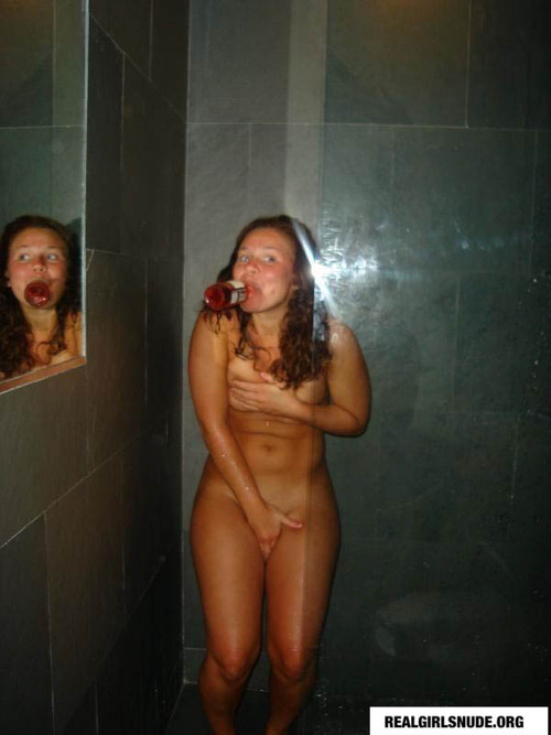 candids Nude shower