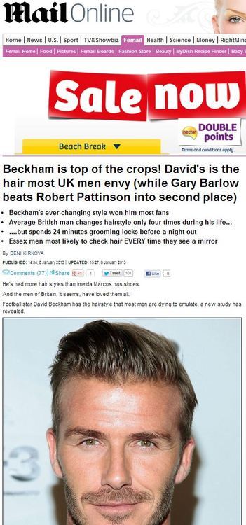 Good-looking men style their hair!” says hair-styling product manufacturer  | Bad PR
