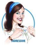 Flo progressive insurance girl costume
