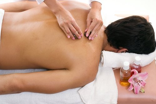 Massage avec finition