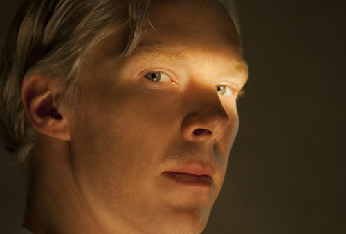Benedict Cumberbatch as Julian Assange - courtesy DreamWorks Pictures