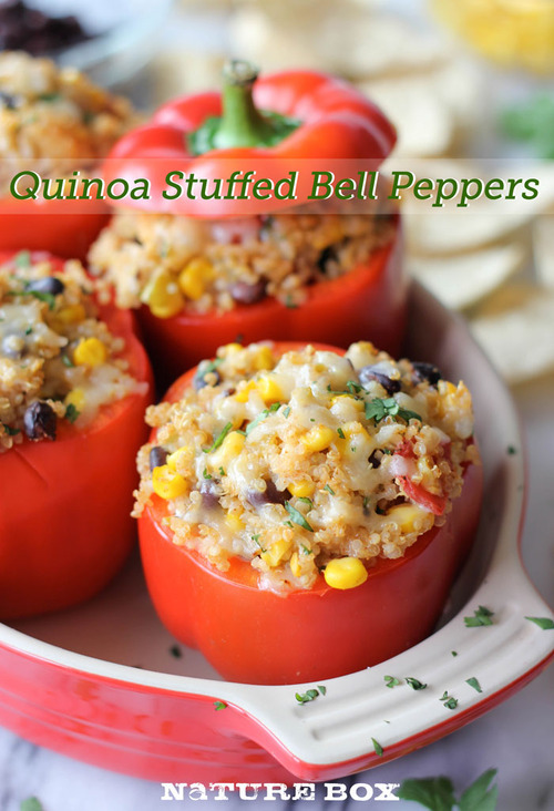 Quinoa Stuffed Bell Peppers — NatureBox Blog