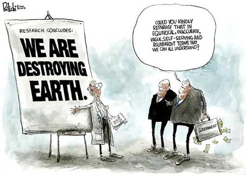 Environmental scientist cartoon