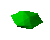 gif of rotating green gem