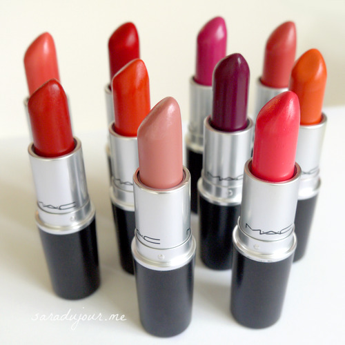 Uitgelezene My 10 Favorite MAC Lipsticks • Sara du Jour KV-22
