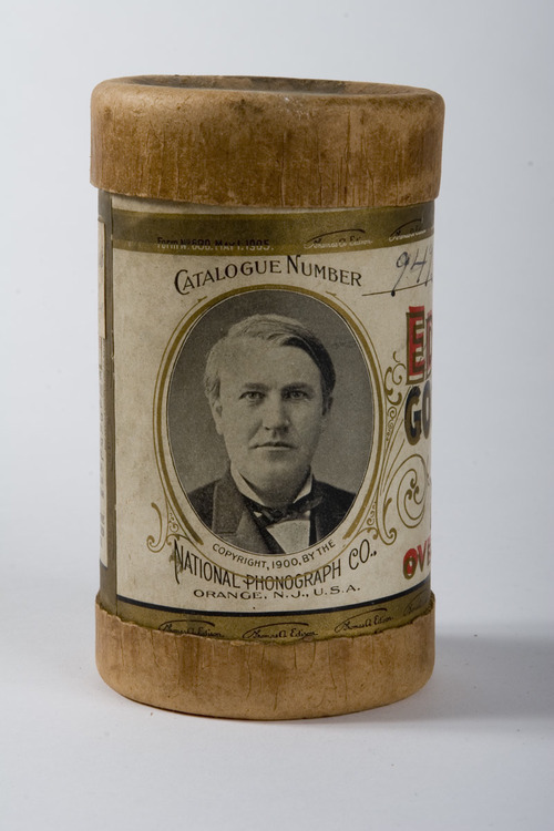 An Edison recording. Image credit: Museum of Innovation and Science Schenectady