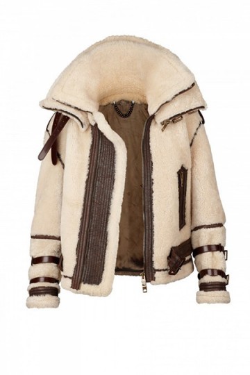 burberry prorsum shearling coat