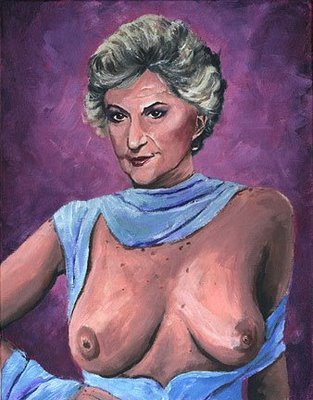 Bea arthur nude painting