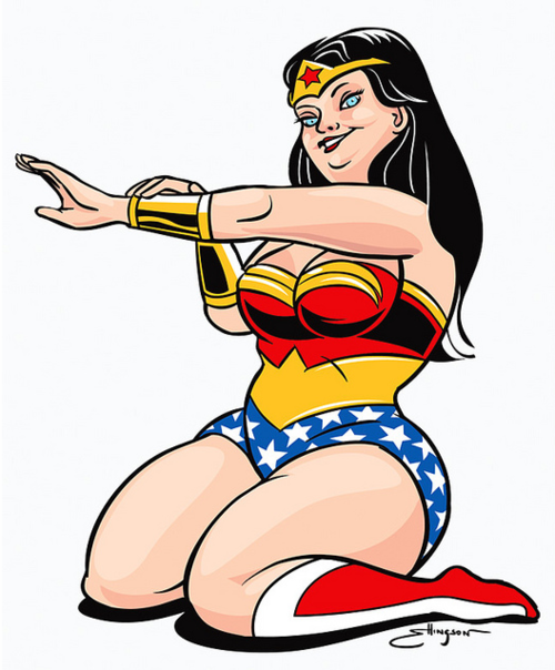Fat Wonderwoman 91