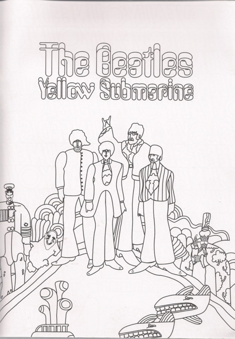 yellow submarine coloring pages - photo #21