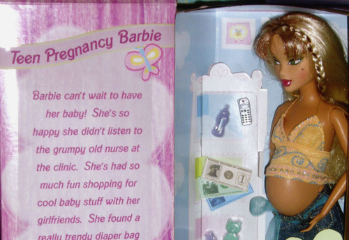 Creepy pregnant dolls