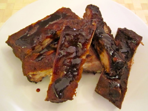 Sweet and Smoky Oven Spareribs