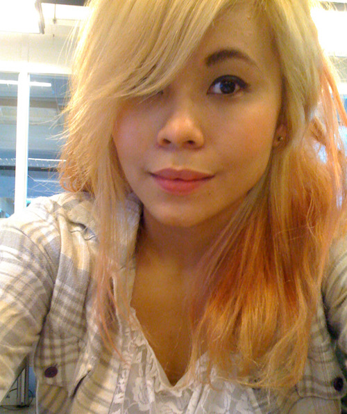 Filipina Blonde Cute Blonde Woman