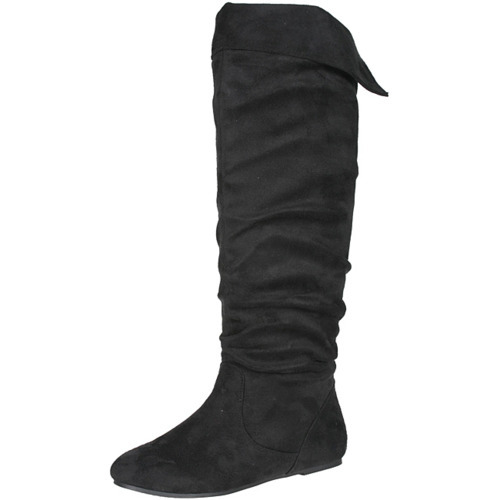 Womens Over The Knee Flat Boots images