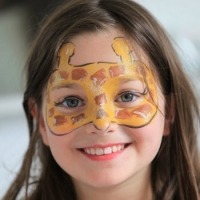 Simple cheek face painting designs for kids