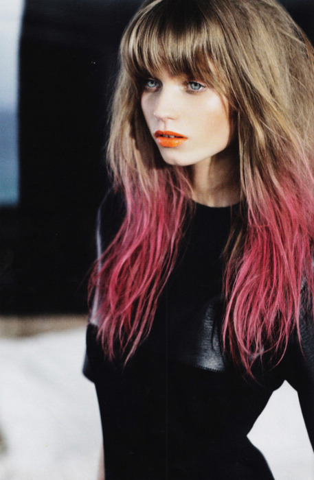 Pink Ombre Hair - Should I? - Nicole Andersson