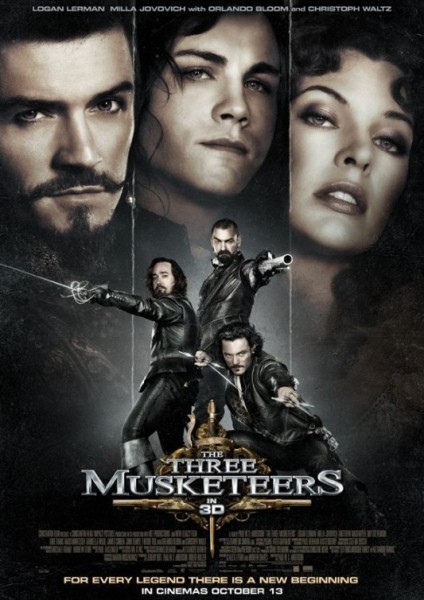 Milla jovovich three musketeers