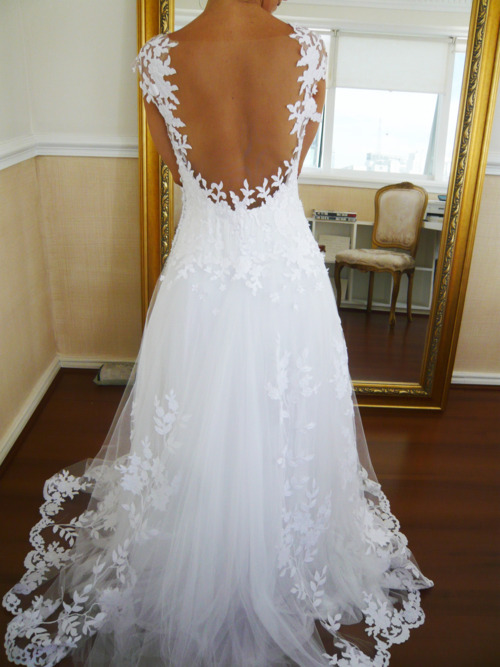 Brazilian lace wedding dresses