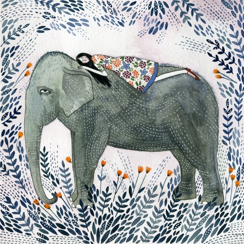Elephant print toms