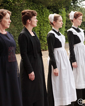 Downton Abbey Addicts, New Maid Uniforms on the Way for Season Three of...