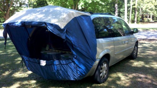 Chrysler voyager minivan camper #2