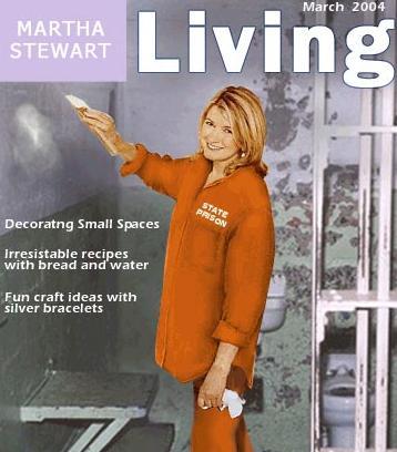 Martha stewart prison