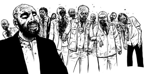 walking dead zombies coloring pages - photo #47