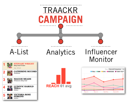 Traackr campaign