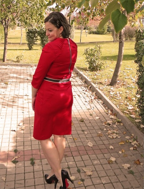 burda style mayıs 05 2012 no. 121 kırmızı elbise