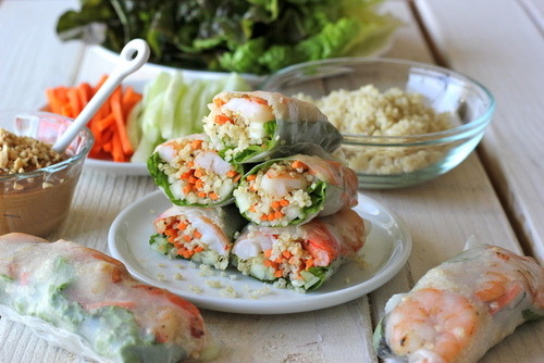Shrimp Quinoa Spring Rolls — NatureBox Blog